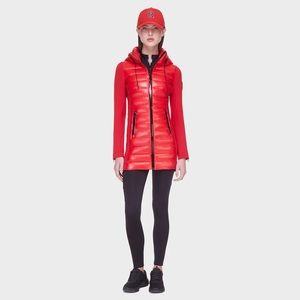 RUDSAK Merina Light Down & Neoprene Jacket - Poppy Red